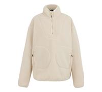 (18 UK, Light Vanilla) Regatta Womens/Ladies Frankie Abstract Borg Half Zip Fleece Jacket