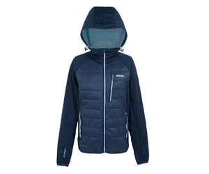 (18 UK, Navy/Clear Sky) Regatta Womens/Ladies Andreson Pro Hybrid Jacket