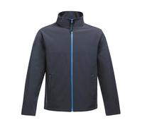(18 UK, Navy/French Blue) Regatta Womens/Ladies Ablaze Printable Soft Shell Jacket