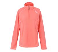 (18 UK, Peach Bloom/Shell Pink) Regatta Great Outdoors Womens/Ladies Montes Half Zip Fleece Top