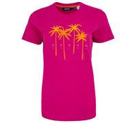 (18 UK, Pink Fusion) Regatta Womens/Ladies Filandra VX Palm Tree T-Shirt