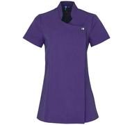 Premier Women's Blossom Short Sleeve Tunic in Purple | Size: 18 Premier Purple 18