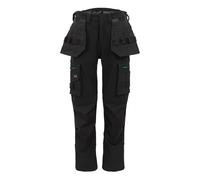 (18 UK R, Black) Regatta Womens/Ladies Holster Waterproof Trousers