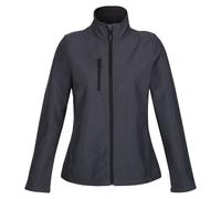 (18 UK, Seal Grey) Regatta Womens/Ladies Honestly Made Softshell Jacket