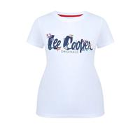 (18 UK, White) Lee Cooper Womens/Ladies Classic T-Shirt