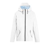 (18 UK, White) Regatta Womens/Ladies Bayletta Plain Waterproof Jacket