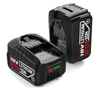 18 V 5.0 Ah Replacement Battery for Bosch Home and Garden Tools, 2 x 18 V Battery for Gloria Battery Compatible with Bosch PBA PSB PSR