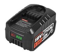 18 V 5000 mAh High Capacity Replacement Battery for Bosch PBA/PSB/PSR - Compatible with Bosch Home and Garden Tools (Pack of 1)