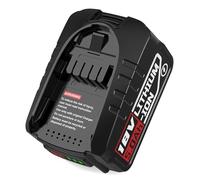 18 V Replacement Battery Compatible with Bosch Home and Garden Tools, 5.0 Ah Battery for Gloria Bosch 18 V PBA PSB PSR