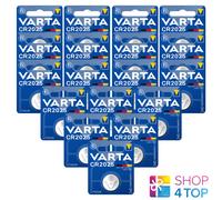 18 Varta Cr2025 Lithium Battery Blister 3V Button Cell DL 2025 Exp 2033 New