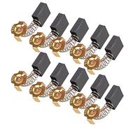 18 x 17 x 7mm Electric Motor Carbon Brushes For Power Tool Drill Repair Parts Pack Of 10