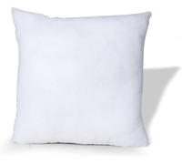 18" x 18" Non-woven Cushions Pads Inners Inserts Scatters Stuffer White 45 x 45 CM 100% Virgin Hollowfibre filling Soft & Plump Bounce Back Home Decor Pillows (Pack of 1)