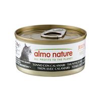 18 x 70g Almo Nature HFC Natural Wet Cat Food - 12 + 6 Free! * - Tuna with Calamari - in Jelly (18 x 70g)