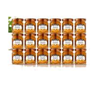 18 x Mackays Jam Mini Jars 28g Scottish Preserve Portion Pots (Orange Marmalade)