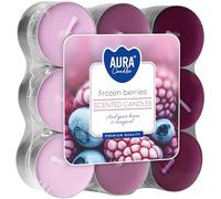 18 x tea lights, candles, scented tea light, fruity sweet scent of frozen berries