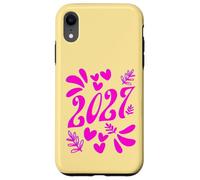 18-year-old Girl FLORAL DAUGHTER - 18th Birthday Flower 2007 Case for iPhone XR