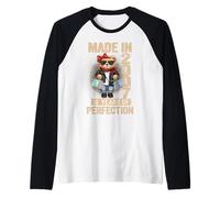 18 Year Old Made in 2007 Teddy Bear 18th Birthday Women Raglan Baseball Tee