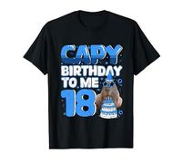 18 Years Capy Birthday to me Capybara 18th Birthday T-Shirt