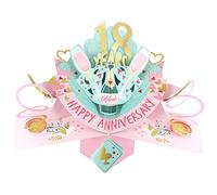 18 Years Happy 18th Anniversary Pop-Up Greeting Card Love Kate's 3D Pop Up Cards POP216MC18