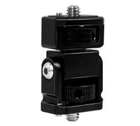 180 360 Degree Swivels Tilt Monitors Holder Mount Quick Release Cold Shoe 1/4 Screw For DSLR Camera Light Bracket Cold Shoe Adapter