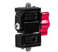 180 360 Degree Swivels Tilt Monitors Holder Mount Quick Release Cold Shoe 1/4 Screw For DSLR Camera Light Bracket Photography Accessories