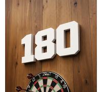 180 3D Wall Letters Sign Darts Man Cave Games Room Dartboard Dad | Wall mounted or freestanding, Room decor, Fathers Day gift