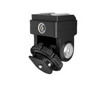 180°Adjustable Camera Flashing Adapter With PC Terminals Port And Elevated Mount For DSLR Optimal Lighting Positioning Shoe Adapter With PC Syncing Port
