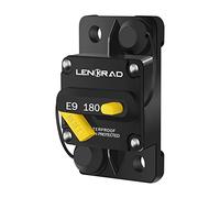 180 Amp Switchable Thermal Circuit Breaker, Genuine Marine Waterproof and Dustproof Surface-Mount Red Button Trolling with Manual Reset, 12V-42V DC (180A)