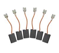 180# Carbon Brushes, 6 x 16 x 22 mm Motor Brush Set for 7-Inch Angle Grinders & 14-Inch Chop Saws, Compatible with Bosch GWS20-180, DeWALT DWE8420, Hitachi G18ST(6pcs)