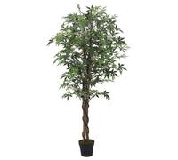 (180 cm) vidaXL Artificial Maple Tree Fake Plant Artificial Plant 756 Leaves Green