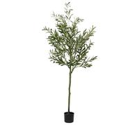 (180 cm) vidaXL Artificial Olive Tree 700 Leaves 180 cm Green artificial plant