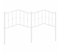 (180 cm) vidaXL Metal Headboard Bedroom Home Decor Bed Header Guest Room Bed Headboard