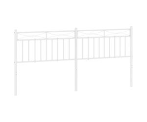 (180 cm) vidaXL Metal Headboard Bedroom Home Decor Bed Header Guest Room Bed Headboard