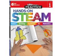 180 Days™: Hands-On STEAM for Grade 1: Practice, Assess, Diagnose (180 Days of Practice)