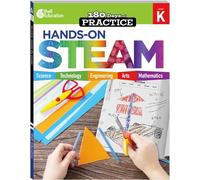 180 Days™: Hands-On STEAM for Grade K: Practice, Assess, Diagnose (180 Days of Practice)