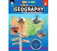 180 Days of Geography for Fourth Grade: Practice, Assess, Diagnose (180 Days of Practice)