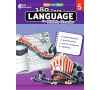 180 Days of Language for Fifth Grade: Practice, Assess, Diagnose (180 Days of Practice)