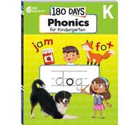180 Days™: Phonics for Kindergarten: Practice, Assess, Diagnose (180 Days of Practice)