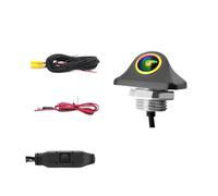 180 Deg 4K 1080P Night Vision AHD Car Reversing Camera Rear Parking Cam with Button switch Dash Monitor Reverse Camera(CVBS AHD)