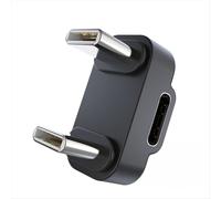 180 Degree Angle TC to Adapter U-Shaped Connector PD 100W/10Gbps Type-C 180 Extender