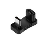 180 Degree U-Shaped 100W USB 3.2 Type C Female to Male Adapter OTG 10Gbps Fast Data 4K