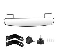 180 Degrees Wide Angle Golfs Cart Rear View Mirror, Convex Central Rearview Panoramic Interior Mirror, 16.5x3.2in Shatter Proof Glass Mirror, Fit for Club Car E Z GO