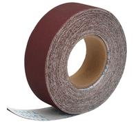 180 Grit Sandpaper Roll, 5cm x24m Continuous Abrasive Sand Paper Ready to Cut Emery Cloth Roll for Drum Sander Woodworking Automotive Metal Sanding