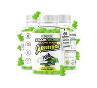 (180 Gummies (3 Pack)) Shilajit, Sea Moss & Lion's Mane Gummies | 3000mg Adaptogen Blend | With Vitamin D3 & C