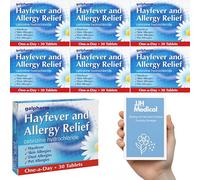 180 Hayfever & Allergy Relief Cetirizine10mg Tablets - Non-Drowsy Antihistamine Tablets | JJH Medical Hay Fever Tracker Bundle GSL