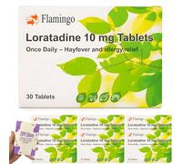180 Hayfever & Allergy Relief Loratadine10mg Tablets - 6 Month Supply - Non-Drowsy Antihistamine Tablets | TDY Bundle Including Allergy Relief & Prevention Guide