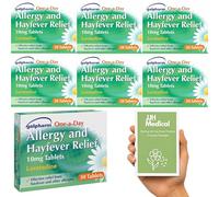180 Hayfever & Allergy Relief Loratadine10mg Tablets - Non-Drowsy Antihistamine Tablets | JJH Medical Hay Fever Tracker Bundle GSL