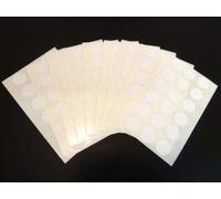 180 Labels, 13mm Diameter Round, White, Colour Code Stickers, Self-Adhesive Sticky Coloured Dots