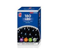 180 LED Timer Net Lights Battery Operated Outdoor and Indoor Christmas Lights incl Batteries (Cold White)