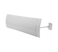 180° Modifiable Air Conditioning Wind Deflector Retractable from 58 to 104cm Pp Airflow Baffle for Wall for Mounted Units Anti Direct Blow On-Hook Design Simple Install